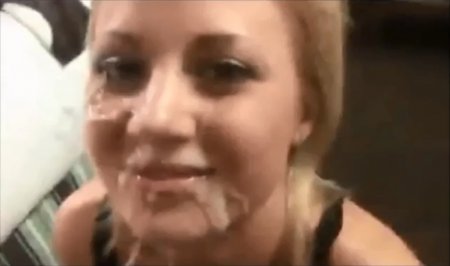 Домашнее видео актрисы Большого Взрыва Кейли Куко с камшотом на лицо